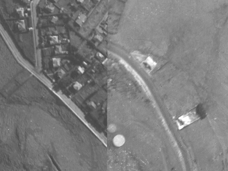 123A Dyers Pass Road from the air, 1940-1944