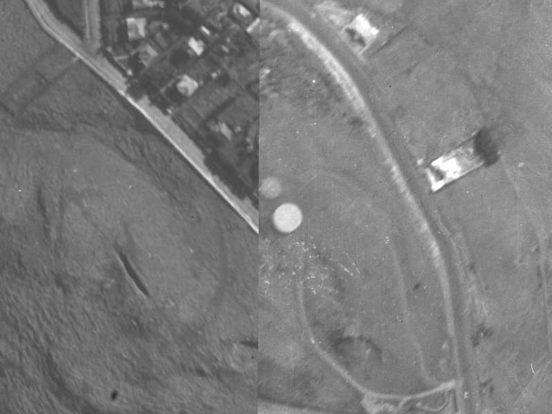 148A Dyers Pass Road from the air, 1940-1944