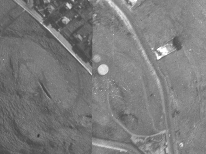 148B Dyers Pass Road from the air, 1940-1944