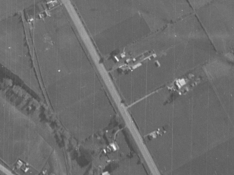 341-345 Halswell Road from the air, 1940-1944