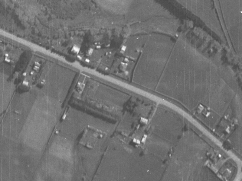 52 Country Palms Drive from the air, 1940-1944