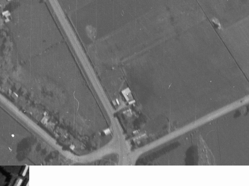 Village Lane from the air, 1940-1944