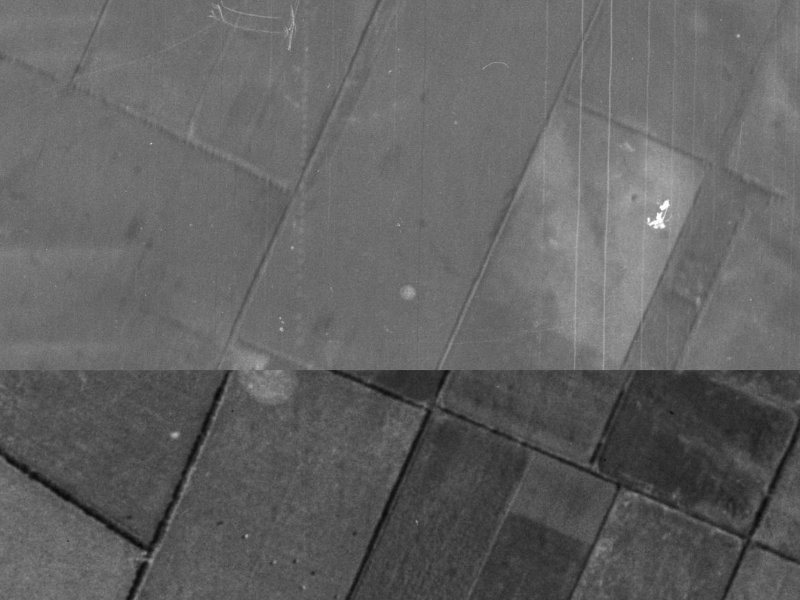 Saxby Lane from the air, 1940-1944
