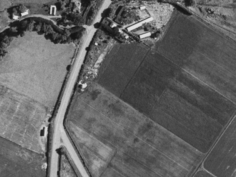 Halswell Road from the air, 1940-1944