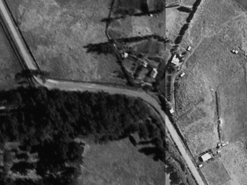 93 Old Taitapu Road from the air, 1940-1944
