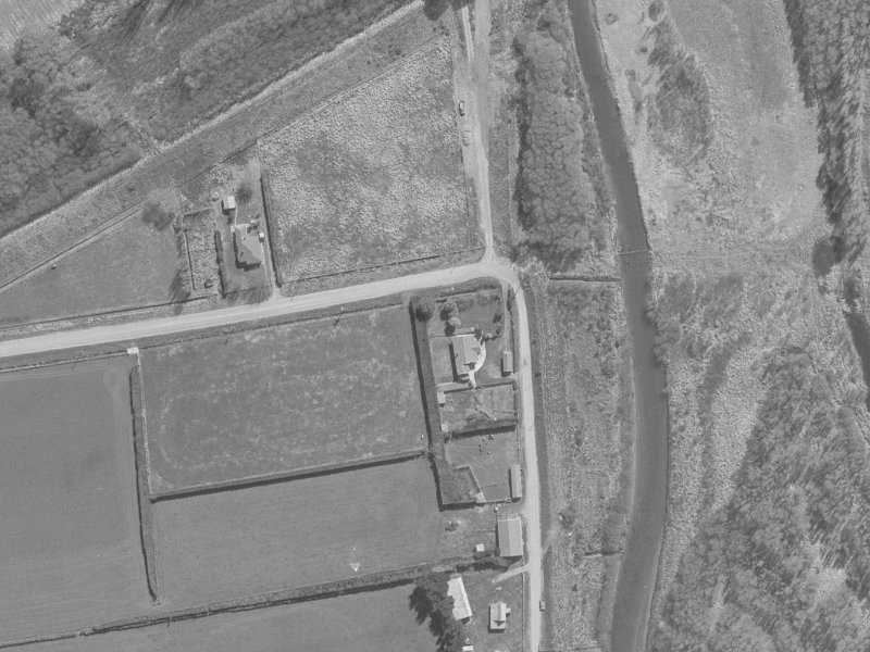 71 Coutts Island Road from the air, 1960-1964