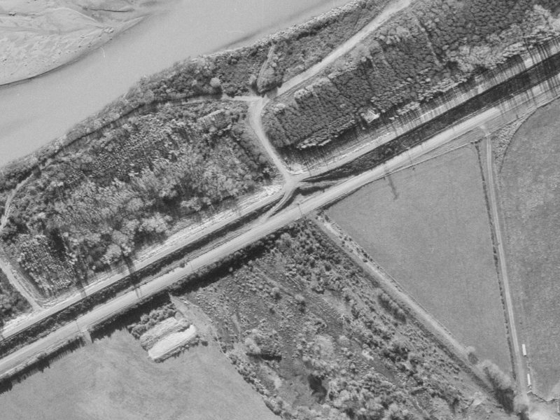 207 Coutts Island Road from the air, 1960-1964