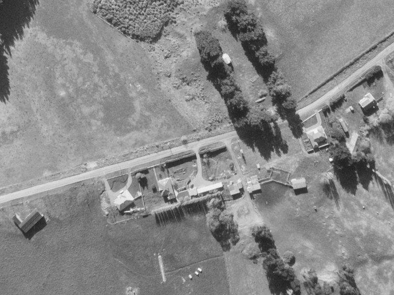 219–231 Spencerville Road from the air, 1960-1964