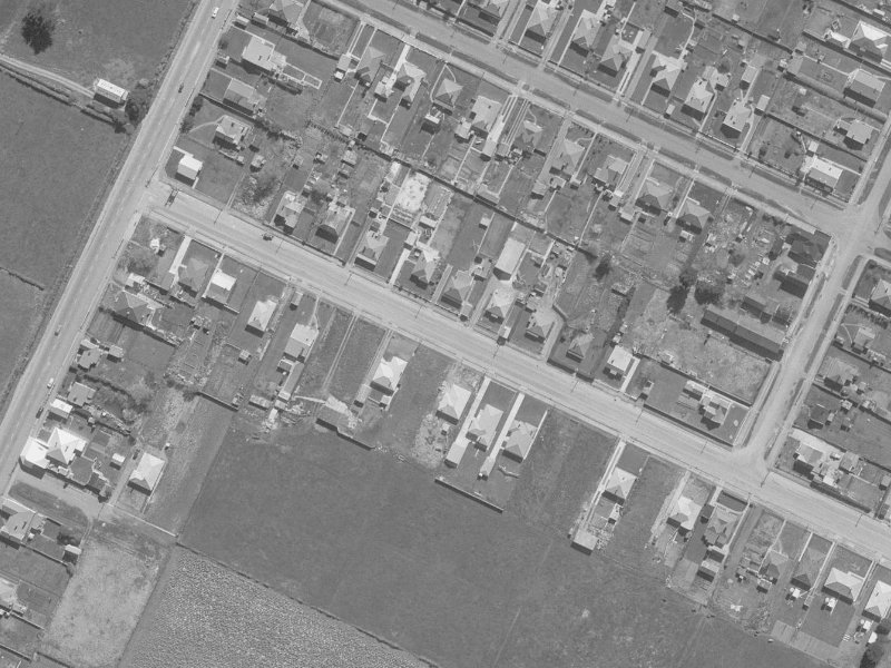 Donegal Street from the air, 1960-1964