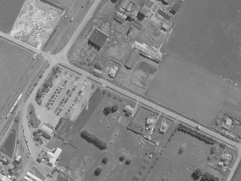 61A Belfast Road from the air, 1960-1964