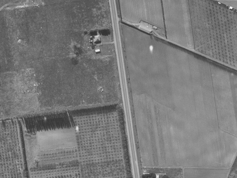 612 Marshland Road from the air, 1960-1964