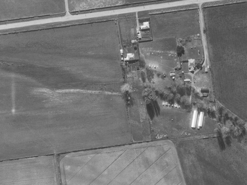 100 Northwood Boulevard from the air, 1960-1964