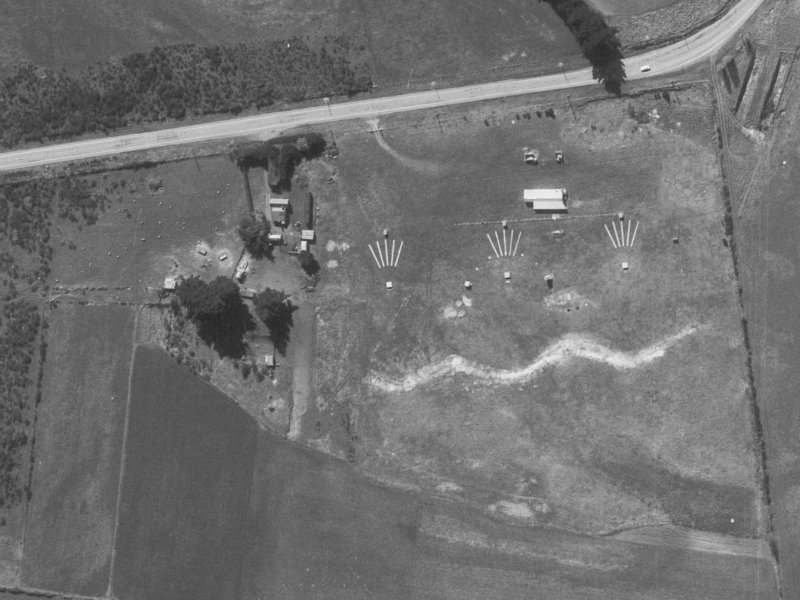327 Johns Road from the air, 1960-1964
