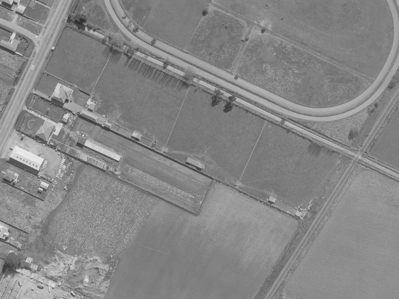 Halligan Place from the air, 1960-1964