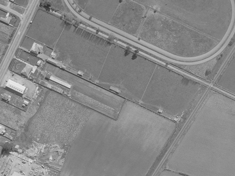 8 Halligan Place from the air, 1960-1964