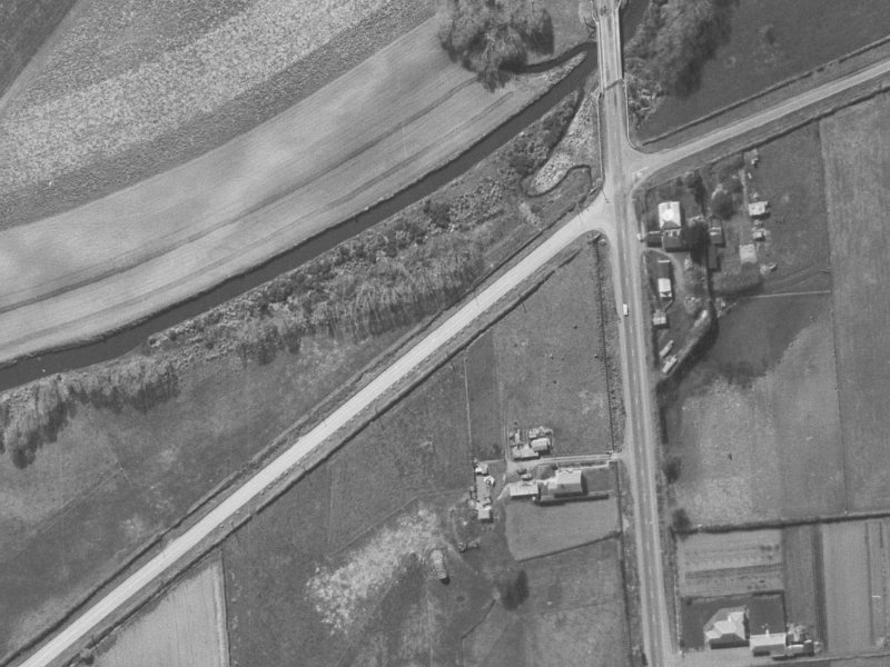 555 Hawkins Road from the air, 1960-1964
