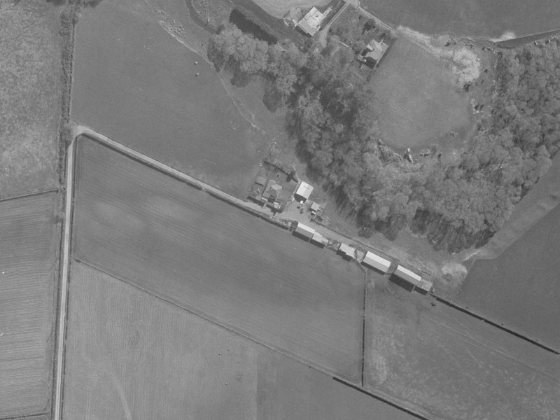 74 Willowview Drive from the air, 1960-1964