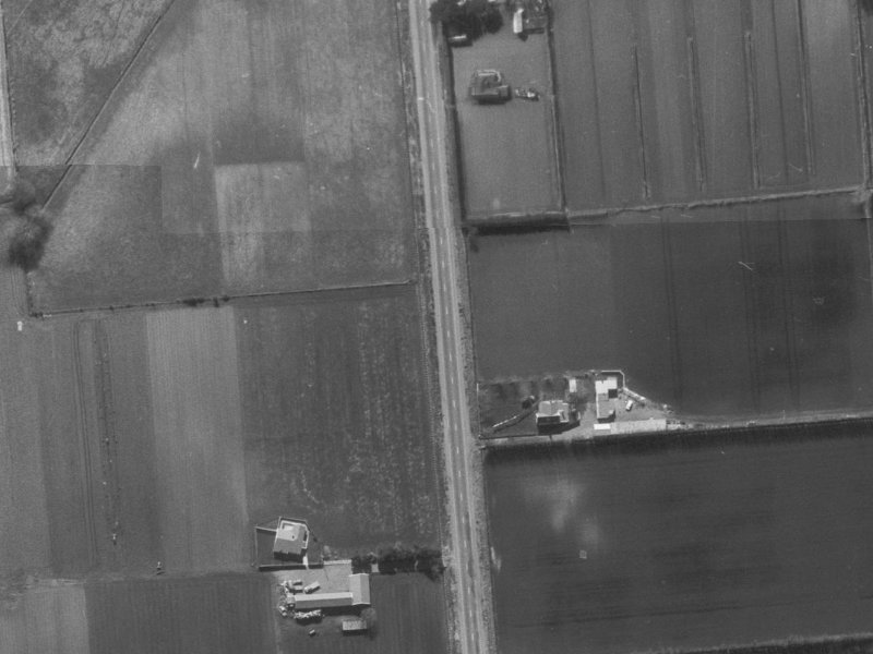 525–543 Marshland Road from the air, 1960-1964