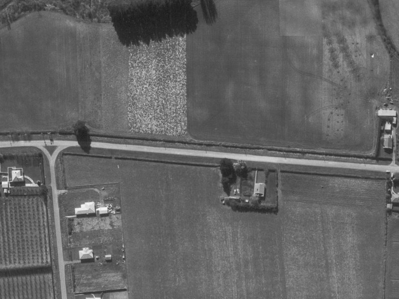 185 Styx Mill Road from the air, 1960-1964