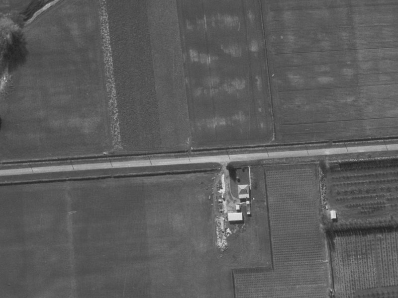 293 Styx Mill Road from the air, 1960-1964