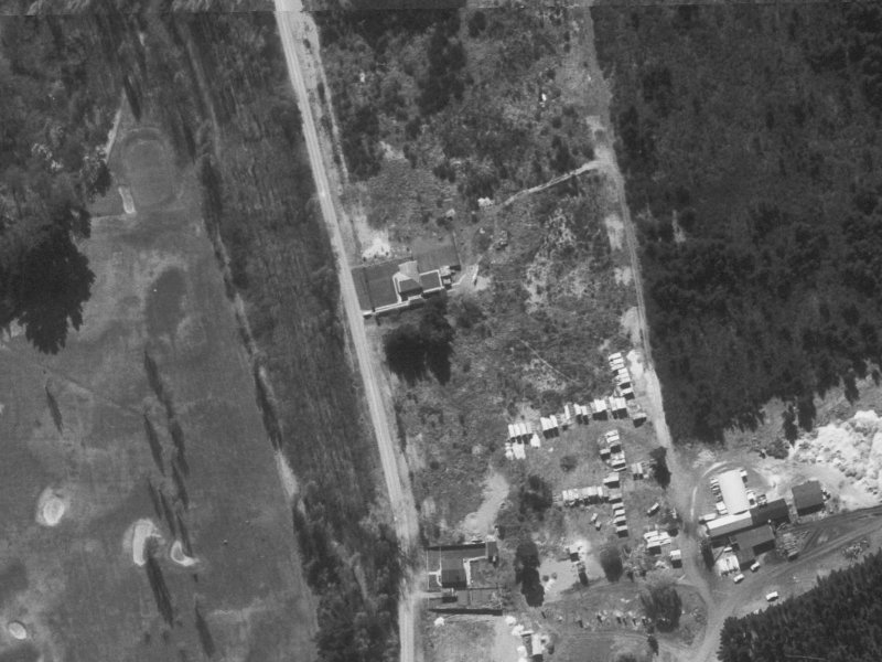 104 Waitikiri Drive from the air, 1960-1964
