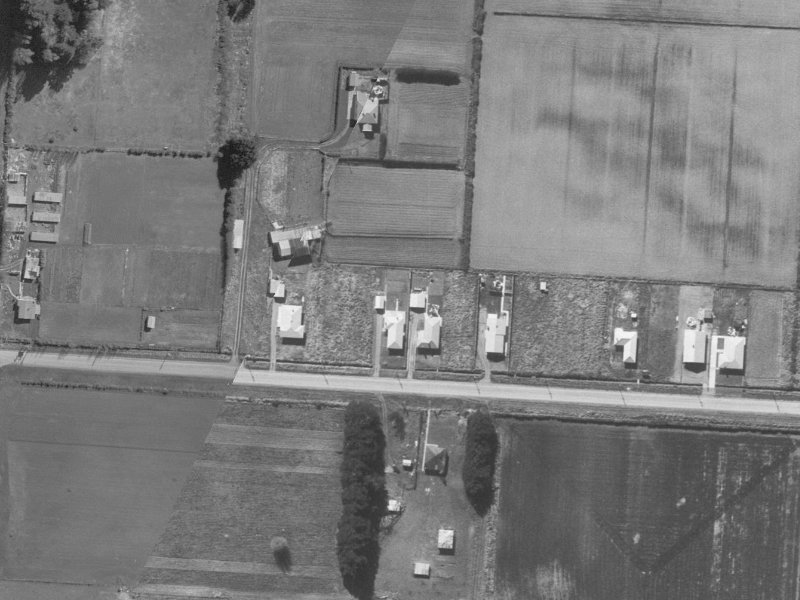 133 Prestons Road from the air, 1960-1964