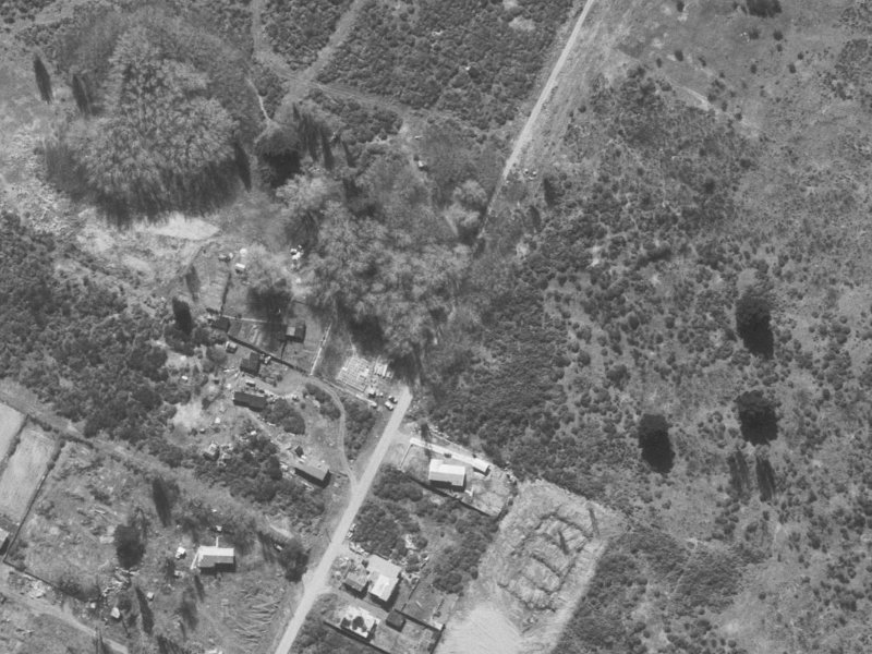 99 Inwoods Road from the air, 1960-1964