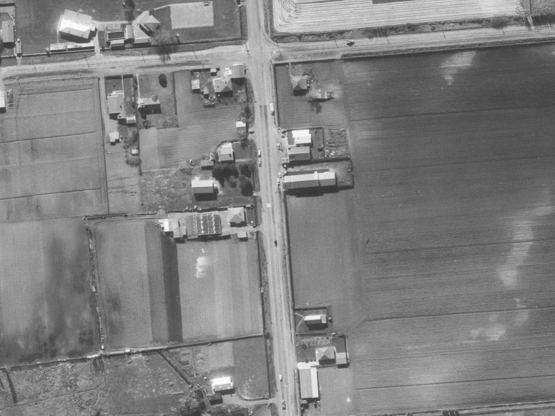 421 Marshland Road from the air, 1960-1964