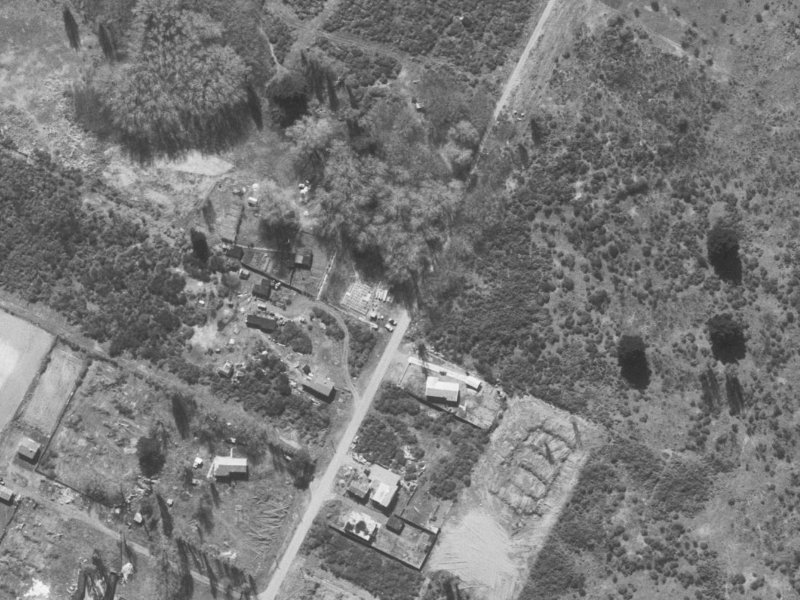 97 Inwoods Road from the air, 1960-1964