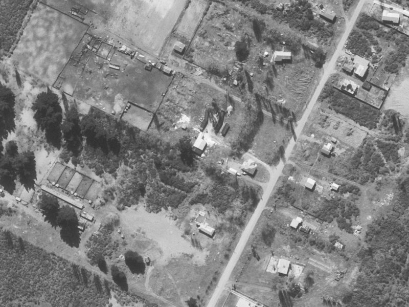 32 Ashwood Street from the air, 1960-1964