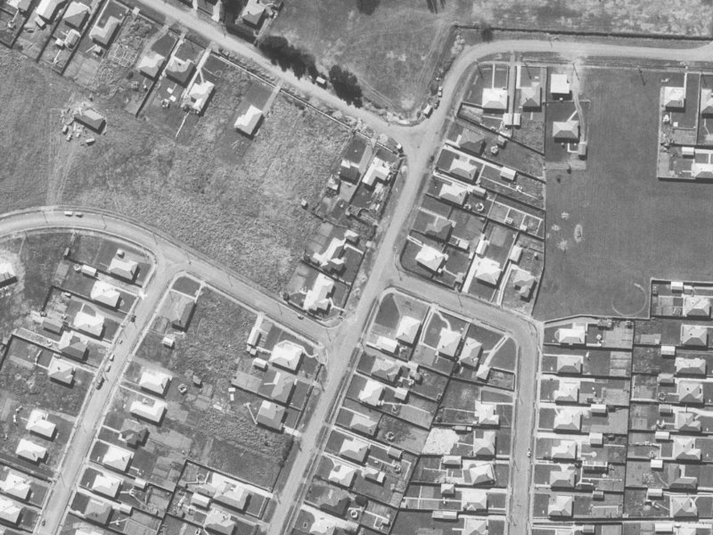 47 Grampian Street from the air, 1960-1964