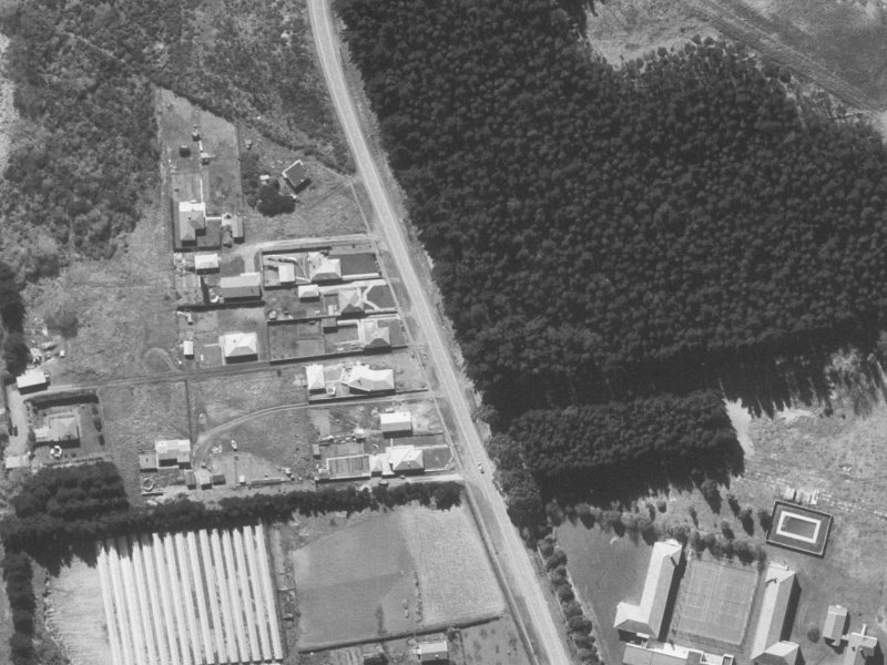 343 Burwood Road from the air, 1960-1964