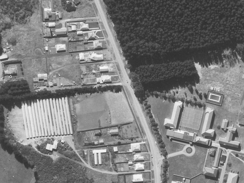327 Burwood Road from the air, 1960-1964