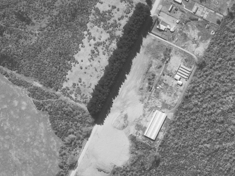 33 Inwoods Road from the air, 1960-1964