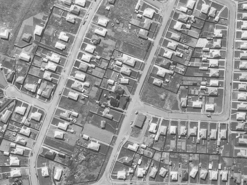 25 Grampian Street from the air, 1960-1964