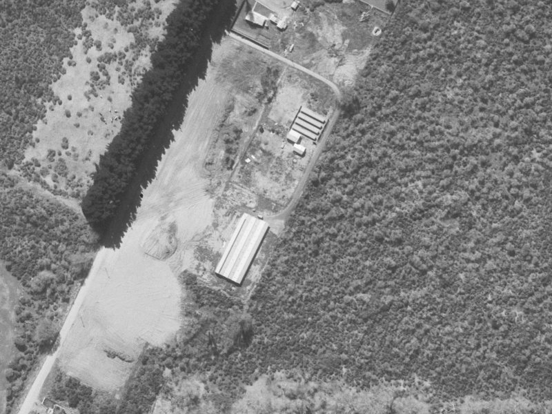 105 Queenspark Drive from the air, 1960-1964