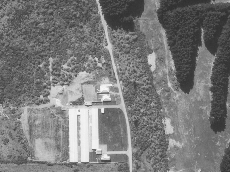 487 Bower Avenue from the air, 1960-1964