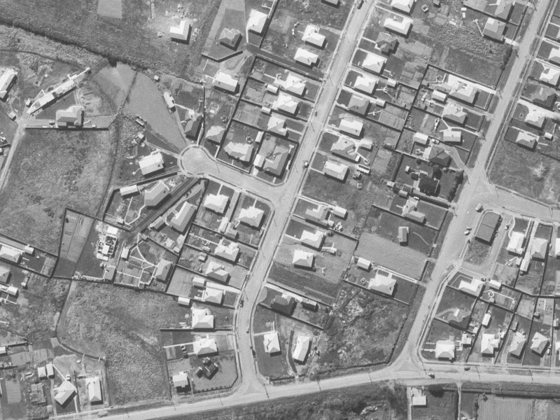 1 Cherry Place from the air, 1960-1964