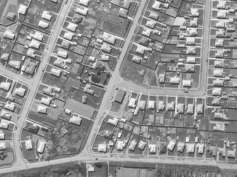 22 Grampian Street from the air, 1960-1964