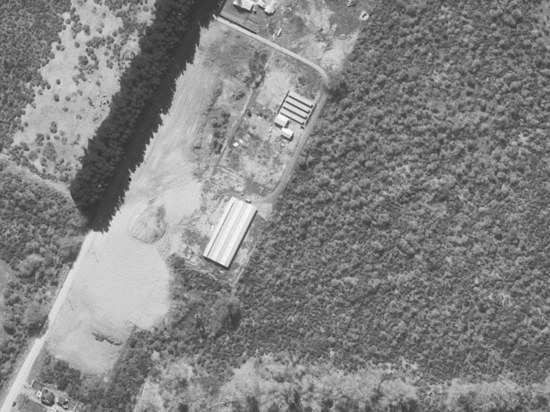 101-107 Queenspark Drive from the air, 1960-1964