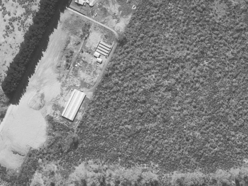 100 Queenspark Drive from the air, 1960-1964