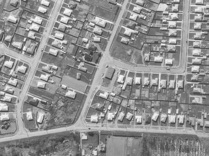 18 Grampian Street from the air, 1960-1964
