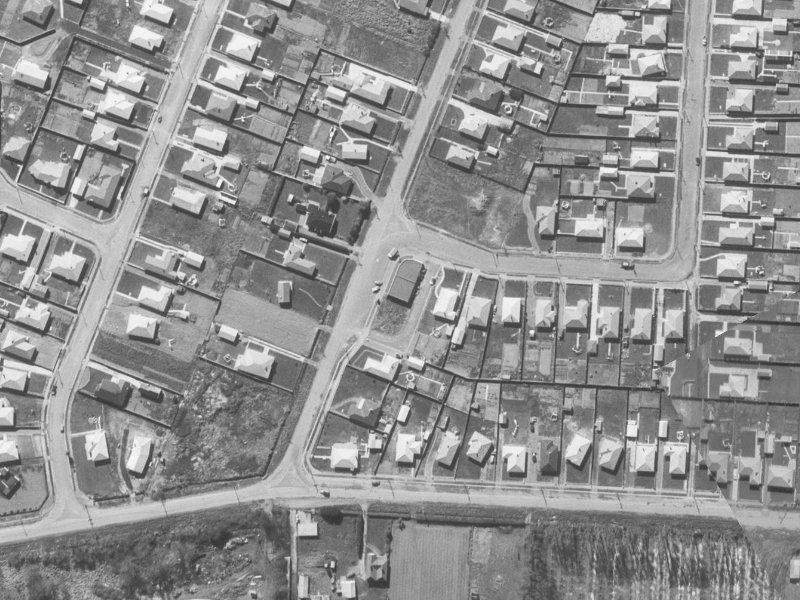 16 Grampian Street from the air, 1960-1964