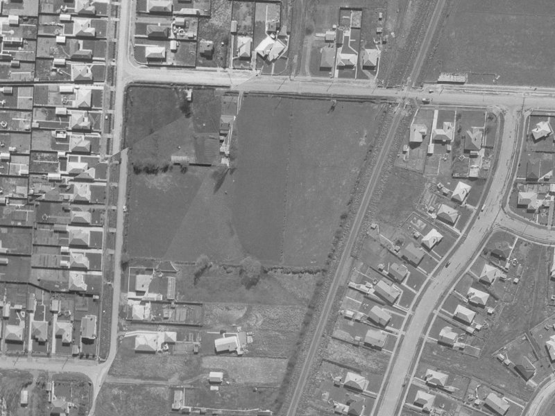 Bulman Place from the air, 1960-1964