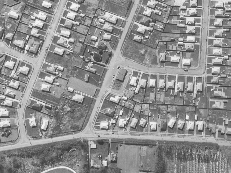 14 Grampian Street from the air, 1960-1964