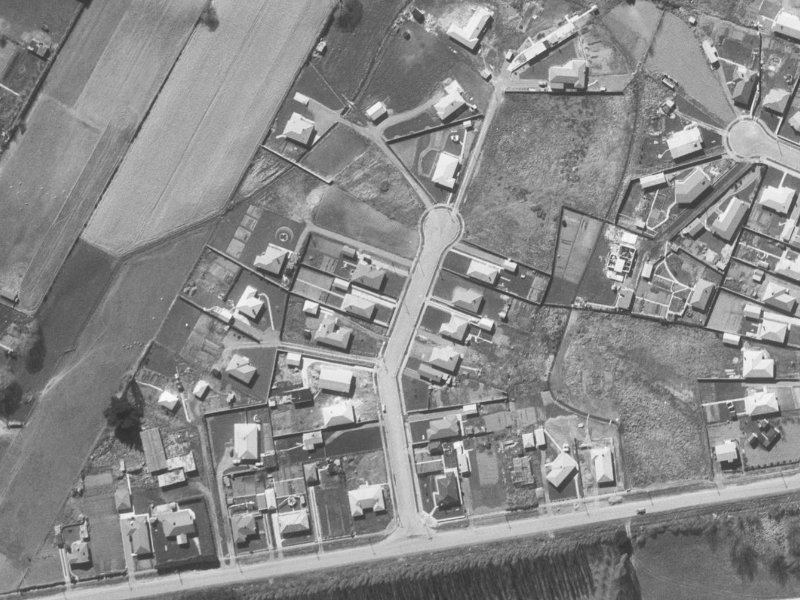 21 Larch Place from the air, 1960-1964