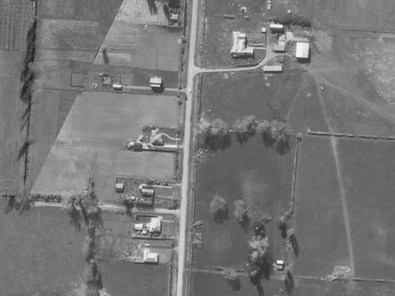 104-114 Grimseys Road from the air, 1960-1964