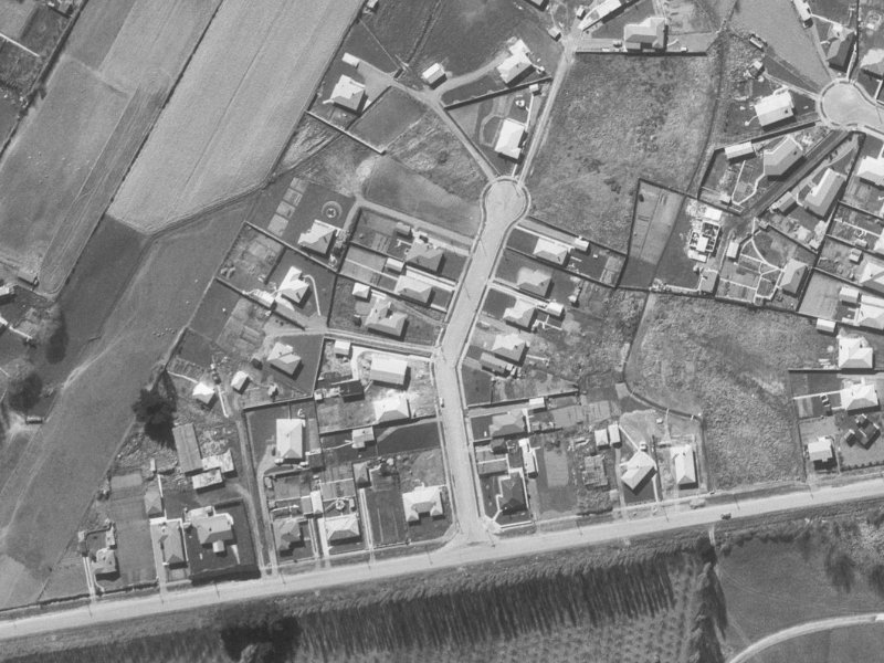 17 Larch Place from the air, 1960-1964