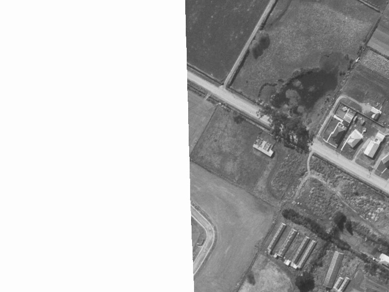 22 Wychwood Crescent from the air, 1960-1964