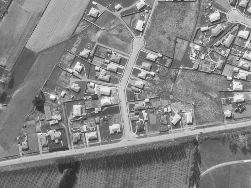 6 Larch Place from the air, 1960-1964